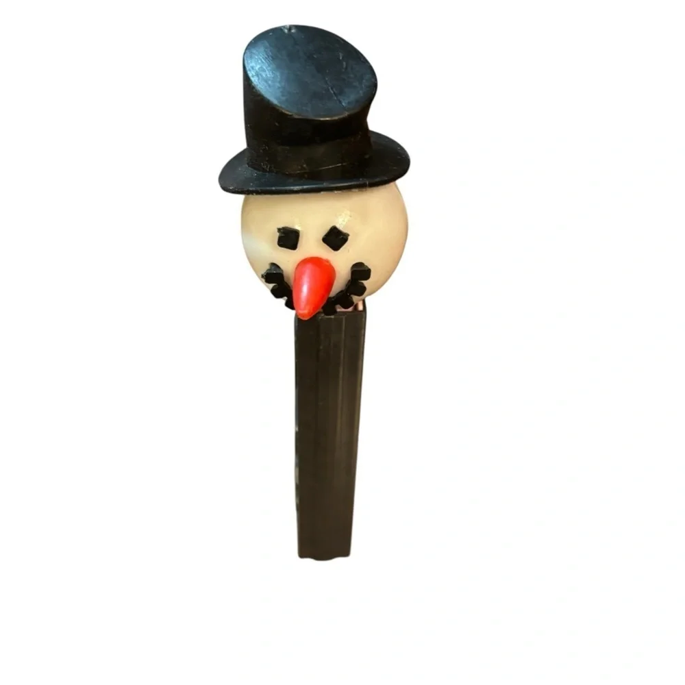 Vintage No Feet Snowman Pez Dispenser Made In Austria